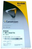KODAK ПЛЕНКА CARESTREAM Т-МАТ Е 15Х30 см для ОПТГ (100 листов)