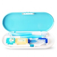 Ортодонтический набор для брекетов Y-Kelin Orthodontics Care Kit: 8 предметов в пластиковом пенале + фирменный чехол